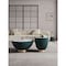 Manhattan Comfort Anderson Coffee Table, End Table 1.0, and End Table 2.0 in Green - Set of 3 3-AT01-GR - alternate 1